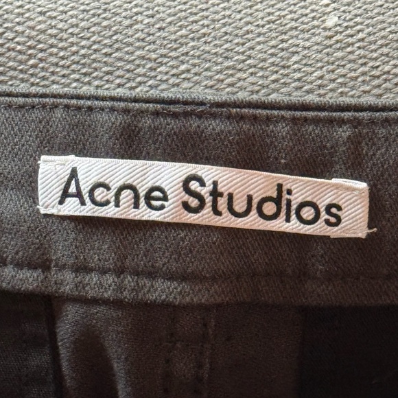 Acne Black Cargo Pants - Picture 5 of 6